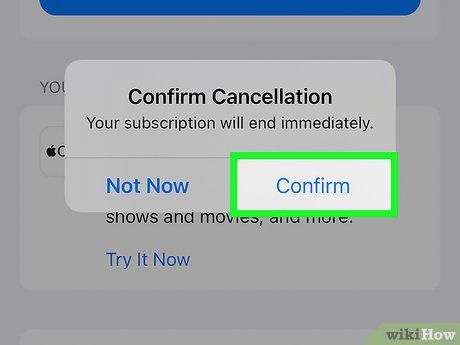 Cancel subscriptions